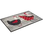 Kleen-Tex Fußmatte "Chicken Farm", rechteckig, 7 mm Höhe