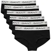 Gant Slip "Slip 6er Pack", Jungen, Gr. 122-128, schwarz, Obermaterial: 95% Baumwolle CO. 5% Elasthan EL., Unterhosen Slip