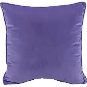 Hock Dekokissen H.O.C.K. "Nobile Samt", lila (lila, unifarben), B:60cm H:10cm L:60cm, Polyester, Dekokissen_Sitzkissen_Kissenhüllen, Dekokissen, im klassischen Stil, Kissenhülle mit Füllung, 1 Stück