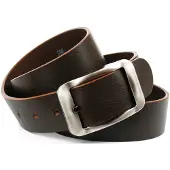 Anthoni Crown Ledergürtel , Damen, Gr. 100, braun, Leder, unifarben, Gürtel Ledergürtel, Hochwertiger Denim-Gürtel