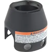 Schneider Electric ZBZ1602 Schutzkragen f. Ø 40 Pilzdrucktaster u. Ø 22mm Geräte, schwarz