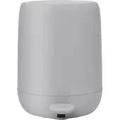 Blomus Kosmetikeimer SONO | Treteimer 5L mit Soft-Close & Pedal | Farbe Micro Ch