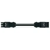 Wago B2Ca 3-Polige Verbindungsleitung 2.5Mm² 1M Schwarz - 771-9293/017-101