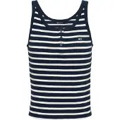 Tommy Hilfiger Button ärmelloses T-shirt