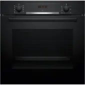 Bosch Backofen "HBA514BB3", Energieeffizienz: A+, schwarz, B:59,4cm H:59,5cm T:54,8cm, Backöfen, Zeitfunktion der LED-Display-Steuerung ermöglicht einfaches Bedienen, Backofen