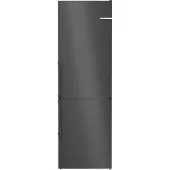Bosch Kühl-/Gefrierkombination "KGN36VXCT", Energieeffizienz: C, schwarz (gebürsteter schwarzer stahl anti fingerprint), Rechtsanschlag, Kühlschränke, Kühl-/Gefrierkombination