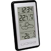 Technoline WS 9130-IT, Schwarz, Silber, AA / AAA, 83 x 25 x 150 mm, 190 mm, 140 mm, 70 mm
