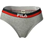 FILA String "String 1er Pack", Damen, Gr. S, grau, Obermaterial: 95% Baumwolle CO. 5% Elasthan EL., Unterhosen String