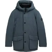 Tom Tailor Herren Arctic Winterpaka mit Abnehmbarer Kapuze,27604 - Stormy Blue,