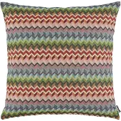 Hock Dekokissen H.O.C.K. "Sila", bunt (bunt, gemustert), B:50cm L:50cm, Baumwolle, Polyester, Dekokissen_Sitzkissen_Kissenhüllen, Dekokissen, im Boho-Style, Kissenhülle mit Füllung, 1 Stück