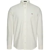 Tommy Hilfiger Langarmhemd "TJM REGULAR OXFORD" mit Rundhalsausschnitt, Button-down-Kragen