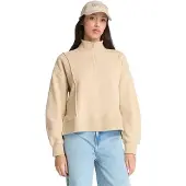 Timberland - Women's Lush 1/4-Zip Sweatshirt - Pullover Gr L beige