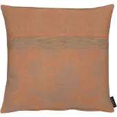 Apelt Dekokissen "1304" Gr. 1, orange (orange, gemustert), B:46cm H:0,1cm L:46cm, Polyester, Dekokissen_Sitzkissen_Kissenhüllen, Dekokissen, Kissenhülle ohne Füllung, 1 Stück