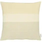 Apelt Dekokissen "Rayon" Gr. 1, beige (natur, gemustert), B:48cm L:48cm, Polyester, Dekokissen_Sitzkissen_Kissenhüllen, Dekokissen, Kissenhülle mit Füllung, 1 Stück