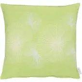 Apelt Dekokissen "7200" Gr. 1, grün (grün, kreise), B:35cm H:5cm L:50cm, Polyester, Dekokissen_Sitzkissen_Kissenhüllen, Dekokissen, Kissenhülle mit Füllung, 1 Stück