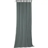 Wirth Vorhang "Torbole" Gr. 1, blau (petrol), B:65cm H:125cm, Jacquard, Baumwolle, Polyester, Gardinen, Vorhang