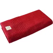 Dyckhoff Badetuch "Nature", lila (amarena), B:70cm L:200cm, Frottier, Obermaterial: 100% Baumwolle, Handtücher, Badetuch
