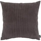 Hock Dekokissen H.O.C.K. "Cord Wave", schwarz (anthrazit, braun, cord unifarben), B:45cm H:10cm L:45cm, Polyester, Dekokissen_Sitzkissen_Kissenhüllen, Dekokissen, Kissenhülle mit Füllung, 1 Stück