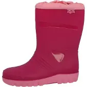 Lurchi Kinder Gummistiefel Rosa wasserdicht rutschfeste Sohle warmes Innenfutter