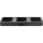Plafor - Kunststoff-Sortierbehältersockel - 3x20l - Schwarz