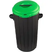 Gio Style Eco Solution – Abfallbehälter mit Deckel, 35 l – Grün