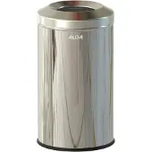 Alda – Feuerfester Mülleimer 20 l – Grau
