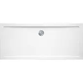 Badstuber Duschwanne "SMC", weiß, B:170cm H:3,5cm T:76cm, Duschwannen, Duschwanne, eckig, BxT: 170 x 76 cm