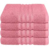 Schiesser Handtücher "Milano aus 100% Baumwolle mit eleganter Bordüre in Hoch-Tief-Optik", rosa (malve), B:50cm L:100cm, Frottier, Frottier, Handtücher, Handtücher, OEKO-TEX MADE IN GREEN