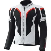 Held Zelda Motorrad Textiljacke, grau/rot, 4XL