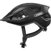 ABUS Fahrradhelm Aduro 3.0 LED - sportiver City-Helm in stilvollem Design für alltägliche und sportliche Touren - mit Rücklicht - für Damen und Herren - Schwarz, Größe L (58-62 cm)