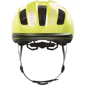 ABUS Fahrradhelm PURL-Y ACE mit LED-Licht – geeignet Fahrten auf E-Bike und S-Pedelec – trendiger NTA-Schutzhelm für Erwachsene und Jugendliche – Gelb, Größe L (57-61 cm)