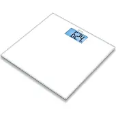 Sanitas SGS 03, Elektronische Personenwaage, 150 kg, 100 g, Weiß, kg, lb, ST, Glas