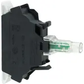 Schneider Electric ZBVJ15 Universelles LED-Modul, Harmony XB4 und XB5, 22mm, 30mm, weiß, 12V ACDC, Push-In - 5 Stück