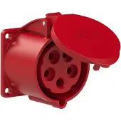 Pce Industrielle CEE Panelsteckdose 32A 5P 400V IP54 - 325-6V