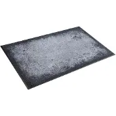 Wash & dry Teppich "Shades of Grey" Gr. 34, grau, B:75cm H:7mm L:120cm, Kunstfaser, BY KLEEN-TEX, Teppiche, Teppich, rutschhemmend, waschbar, Wohnzimmer