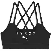 Puma X Hyrox Move Strappy Sport-bh Schwarz L Frau Schwarz L