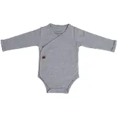 Babys Only Baby Body Langen Ärmeln Melange Grau - 62