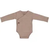 Babys Only Baby Body Langen Ärmeln Melange Clay - 50