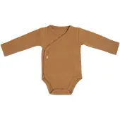 Babys Only Baby Body Langen Ärmeln Pure Caramel - 68