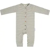 Babys Only Strampler Stripe urban green - 74
