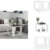 vidaXL Couchtisch Weiß 40x40x30 cm Holzwerkstoff - Couchtische