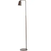 Light & Living - Stehleuchte Salomo - Braun - 32.5x23x147cm für Wohnzimmer, Schlafzimmer