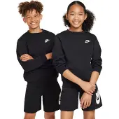 Nike - Kid's NSW Club Fleece Crew L/S - Longsleeve Gr XL schwarz