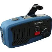 Katadyn POWERplus Panther Solar-/Kurbelradio - blau