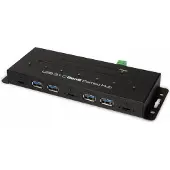 Logilink UA0319, USB 3.2 Gen 2 (3.1 Gen 2) Type-C, USB 3.2 Gen 1 (3.1 Gen 1) Type-A, USB 3.2 Gen 2 (3.1 Gen 2) Type-C, 10000 Mbit/s, Schwarz, 0,6 m, 66 mm