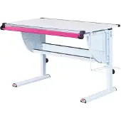 Inter Link Schülerschreibtisch Matts 3 in 1 weiss, pink und grün