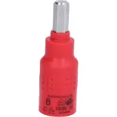 Ks Tools 3/8" Isolierte Bit-Stecknuss Innensechskant, 60mm - 118.3868