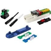 BTR NETCOM BTR 1509QKJA010C-E LWL-Stecker 2,0+3,0mm OpDAT FAST Hybrid LCAPC OS2 100St. 1509QKJA010CE