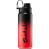 Satch Schulzubehör Edelstahl-Trinkflasche 500ml Black Graffiti