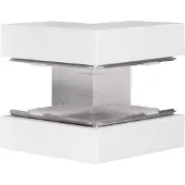 Hager BRS10017039016 Außeneck aus Grundprofil zu BRS 100x170mm Oberteil 80mm Stahlblech verkehrsweiß